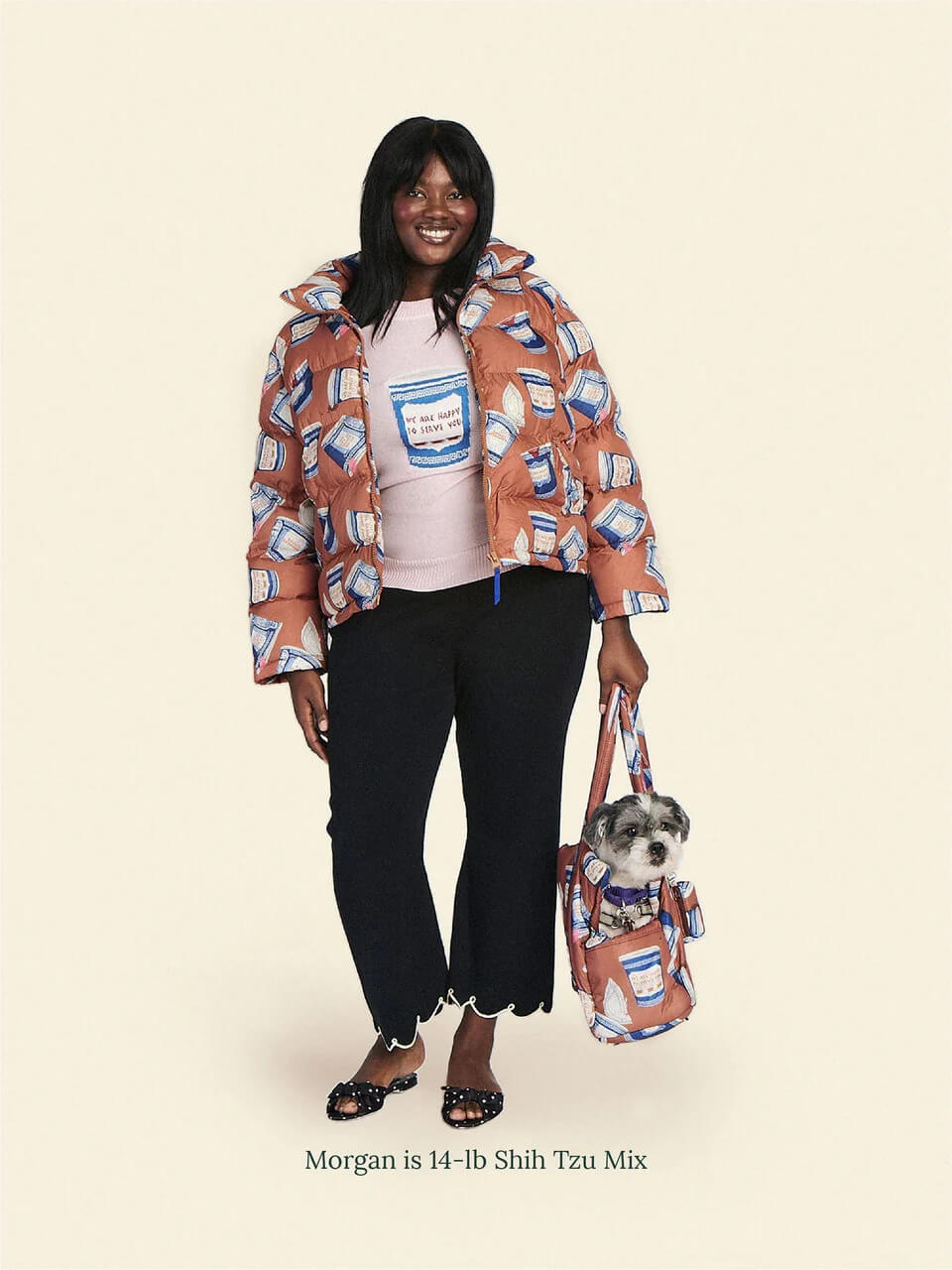 Coffee Cup Puffer Carrier - Rachel Antonoff