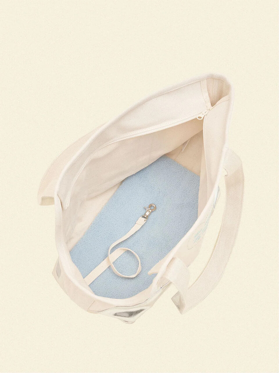 You Mean The World To Me Tote - Silver