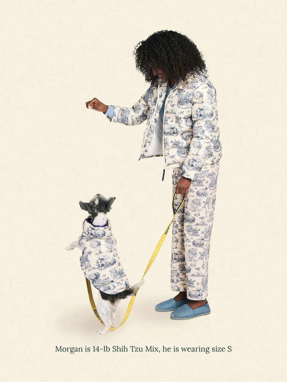 Manhunt Toile Puffer Jacket - Rachel Antonoff