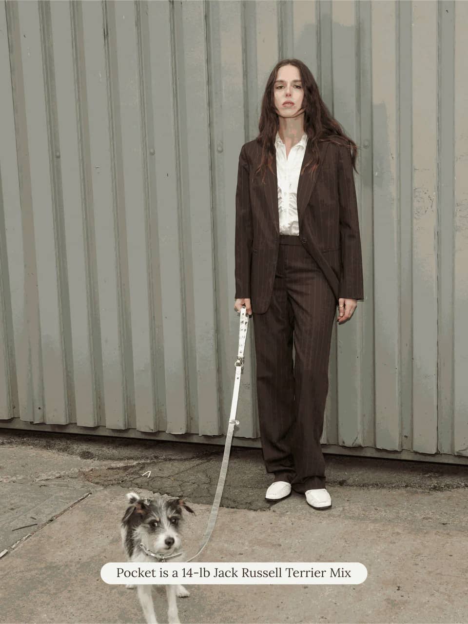 You Mean The World To Me Leash - Silver