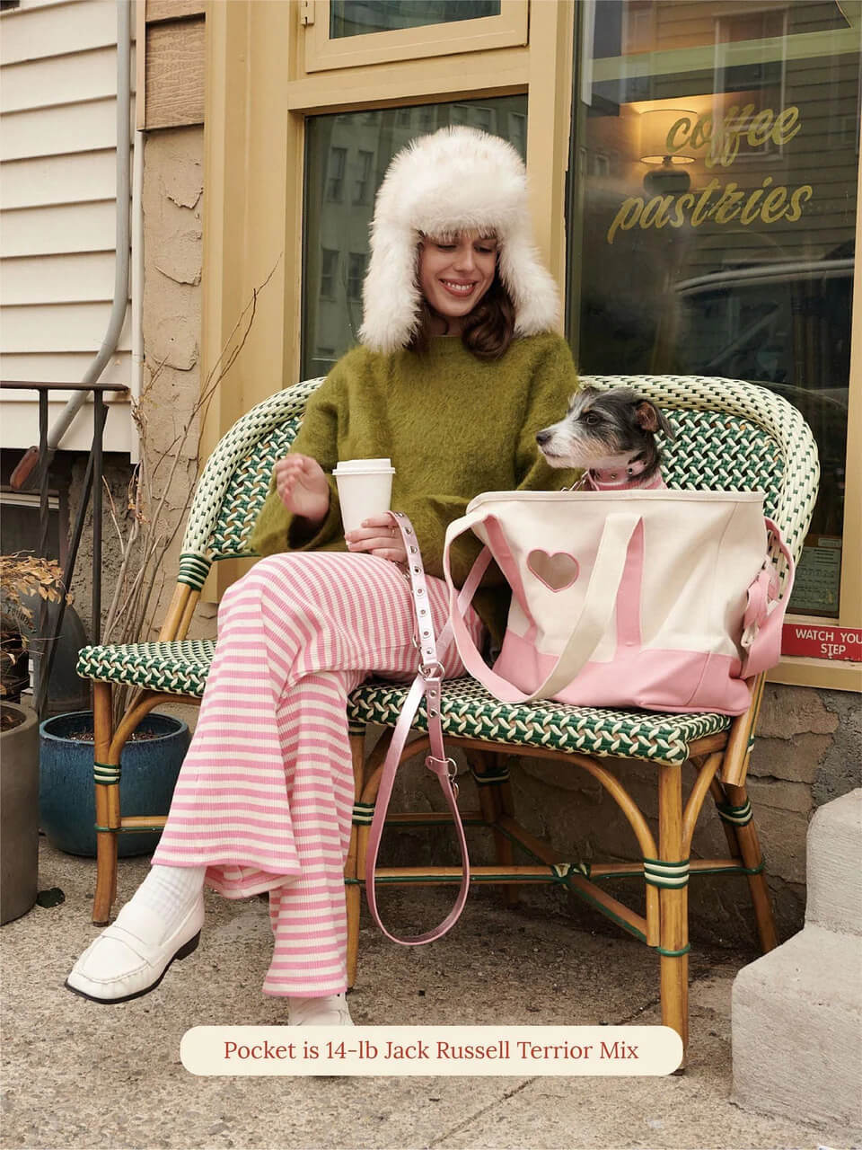 You Mean The World To Me Tote - Pink