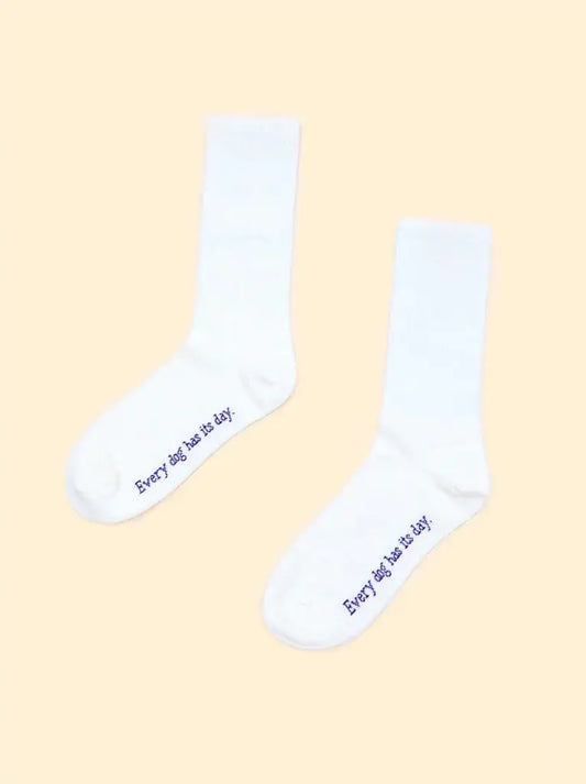 Iikea Daily Sock - White