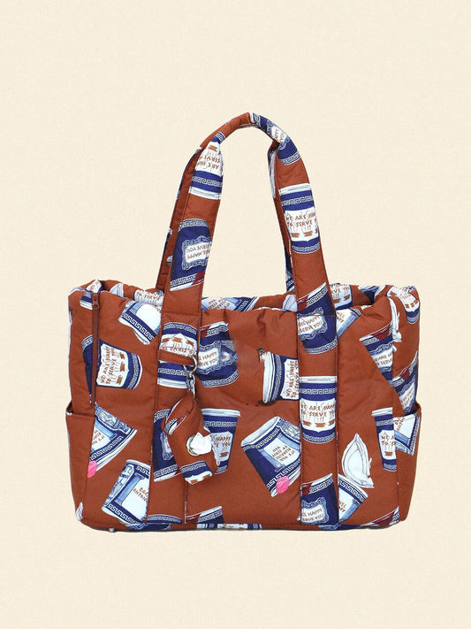 Coffee Cup Puffer Carrier - Rachel Antonoff