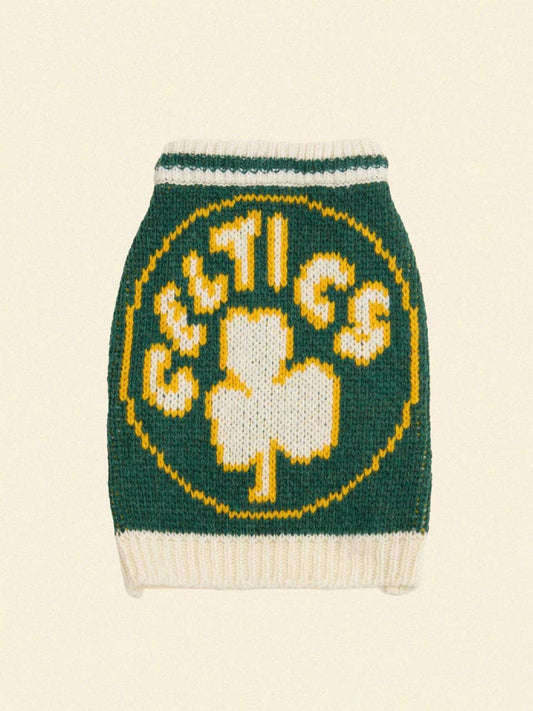 Boston Celtics Dog Sweater