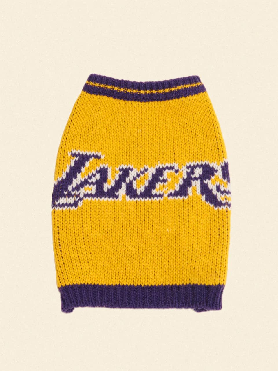 Los Angeles Lakers Dog Sweater