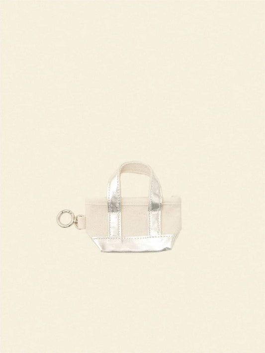 Poop Bag Tote - Silver