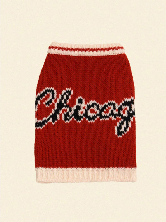 Chicago Bulls Dog Sweater