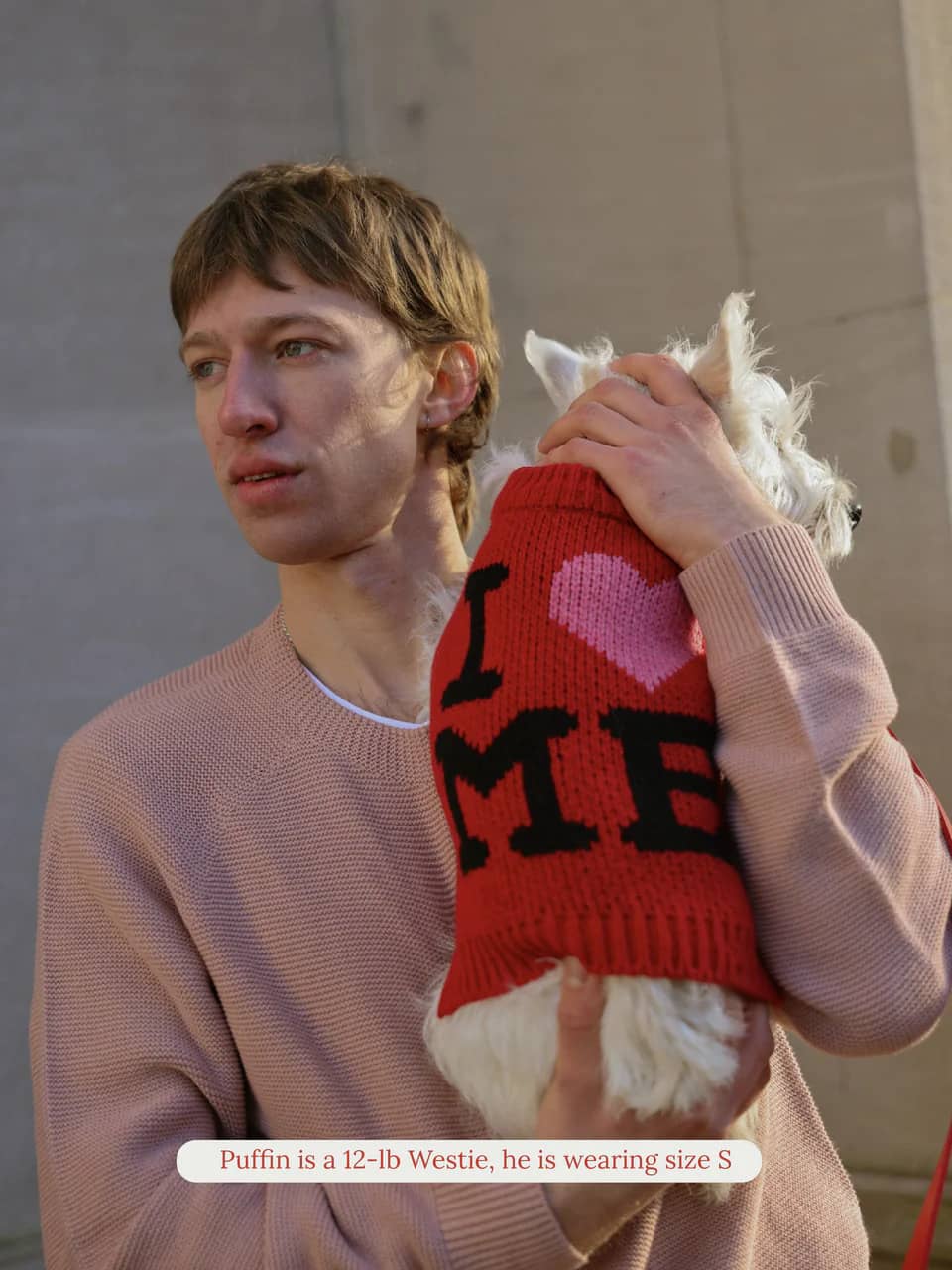 I LOVE ME Sweater