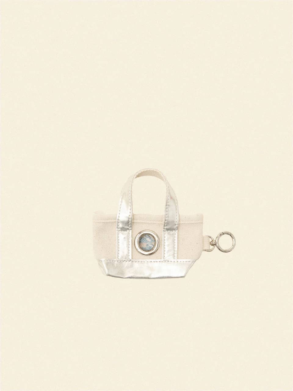 Poop Bag Tote - Silver